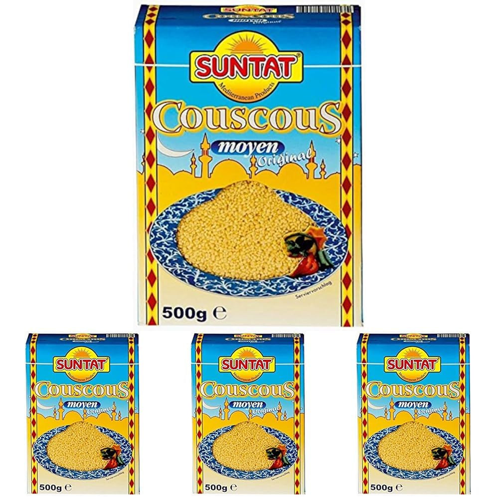 Couscous Moyen Original, 0,5 kg (paquet de 4)