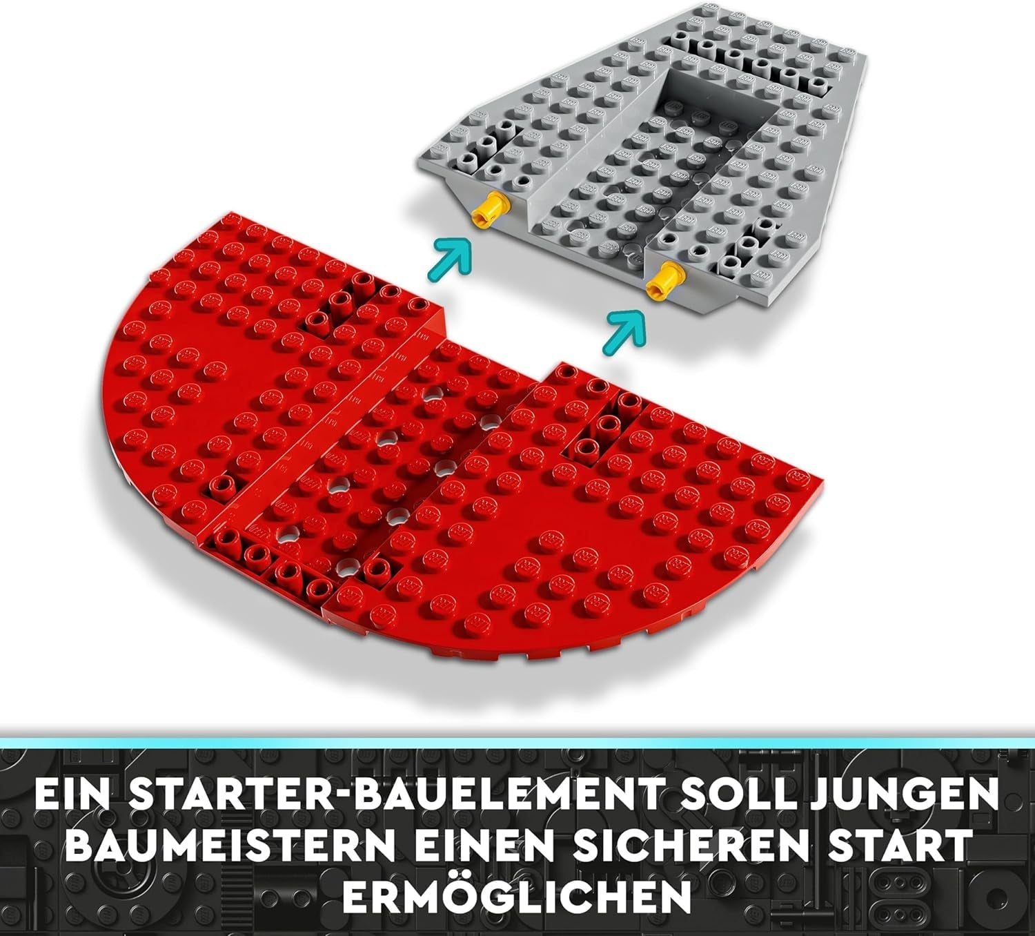 LEGO Star Wars : Les aventures du jeune Jedi Crimson Firehawk, coffret de démarrage pour enfants avec vaisseau spatial à construire, speeder bike et 3 figurines, cadeau pour garçons et filles de 4 ans 75384 Ensembles de construction Besuche den LEGO-Store