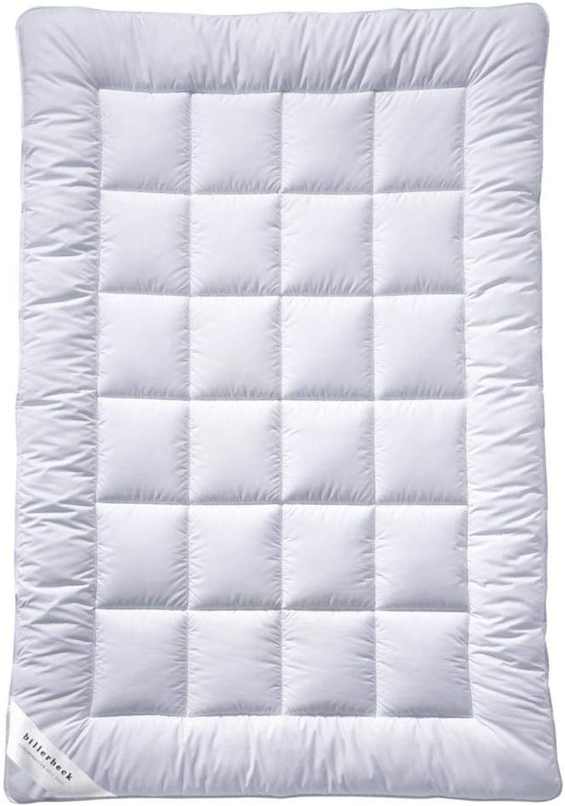 Billerbeck S20 Superlight Quilt - Couette d'été - 135 x 200 cm - Couette d'été légère - AIRFILL® - Fibre creuse, 100% polyester, Couettes et couettes blanches Naty Shop 155X220 Cm Warm (W)