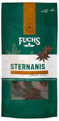 Fuchs Gewürze - Sternanis ganz | Ingrédient naturel | Sachet refermable et recyclable de 9 g