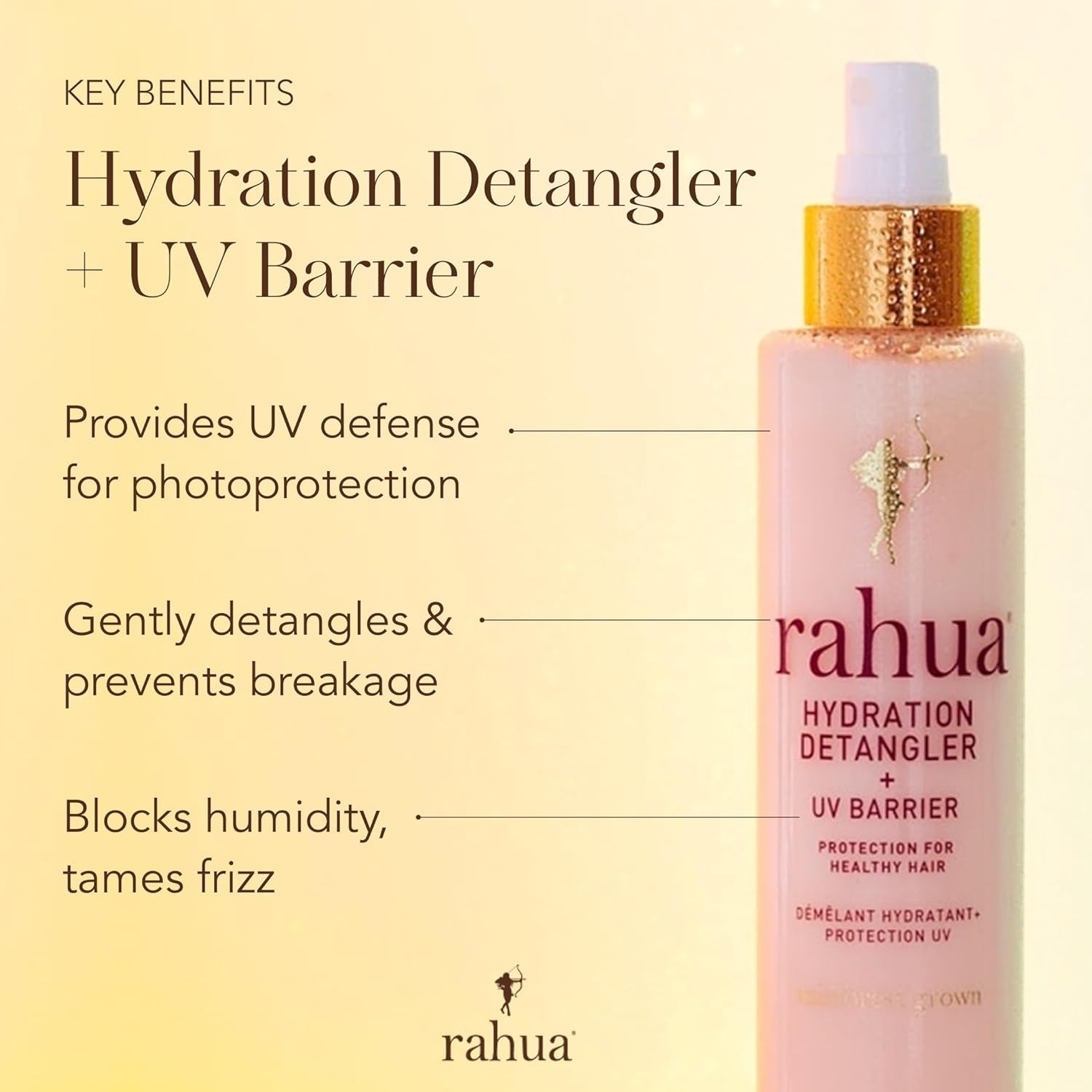 Produse pentru descurcarea parului de hidratare + bariere UV 193ml Produse pentru descurcarea părului Naty Shop