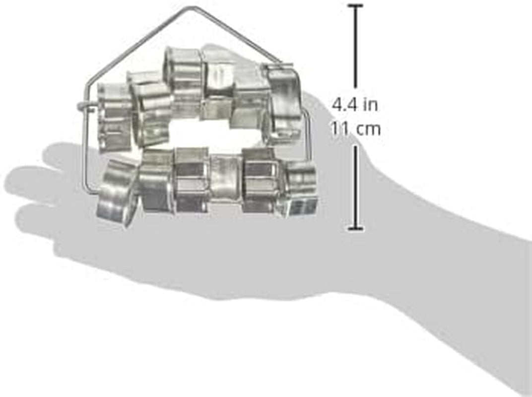 Zenker 7733 Ensemble de moules à biscuits, 12 pièces, pâtisserie