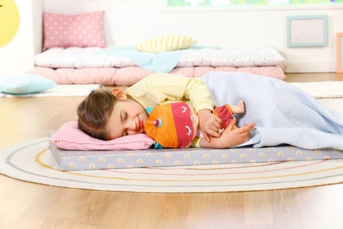Baby Robin, 30 cm, grande poupée pour bébé avec des fonctions sonores agréables et brillantes, y compris une chemise, un tuyau, des vêtements, une barboteuse, une bouteille et un harnais, 905586 Zapf Creation