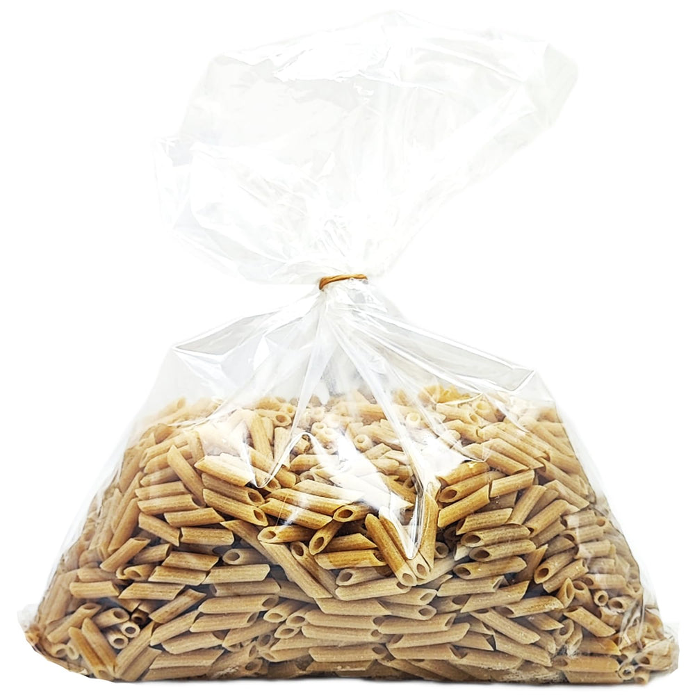 Pasta di Riso Integrale Biologica Italiana Gluten Free, Formato Penne - pâtes sans gluten, farine de riz complet 100% biologique, riche en fibres, végétalienne, pack de 3 paquets de 350 g