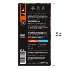 - 5 Packungen avec 10 capsules de ginseng sans sucre, 50 capsules 100% compatibles avec le système Nespresso de boisson au ginseng, sans gluten et sans lactose