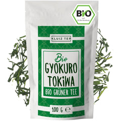 KLUIZ Gyokuro Tokiwa bio - Première récolte cueillie à la main - Thé vert japonais I 100 grammes I Thé vert bio