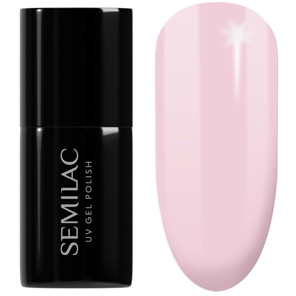 Semilac UV Nagellack Hybrid 404 Black Beans Muffin 7ml Kollektion Tastes of Fall