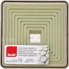 Corta MASAS SQUADRADO LISO (9 pièces)