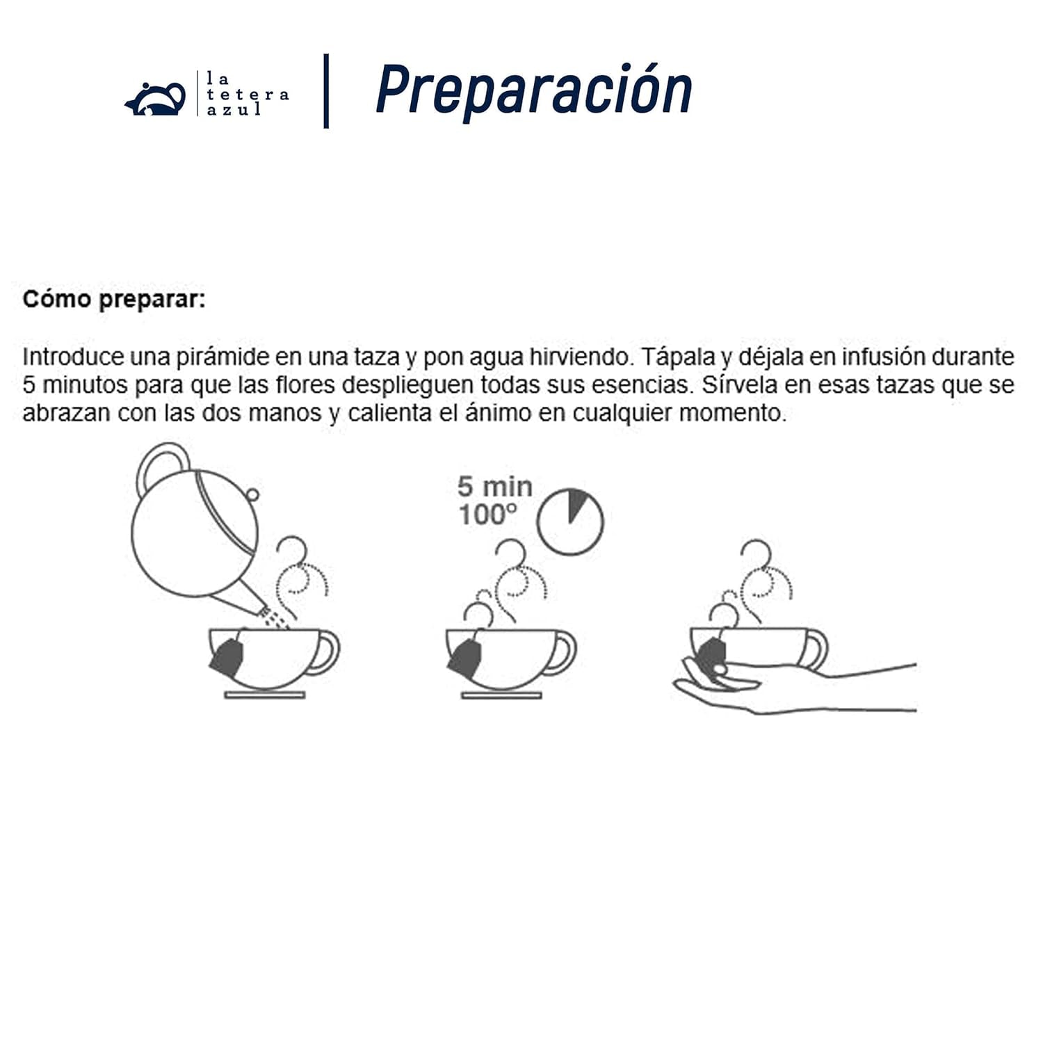 LA TETERA AZUL Infusion écologique de gingembre et de citron. Thé biologique pour perdre du poids en pyramides. Gingembre et citron. 20 pyramides.
