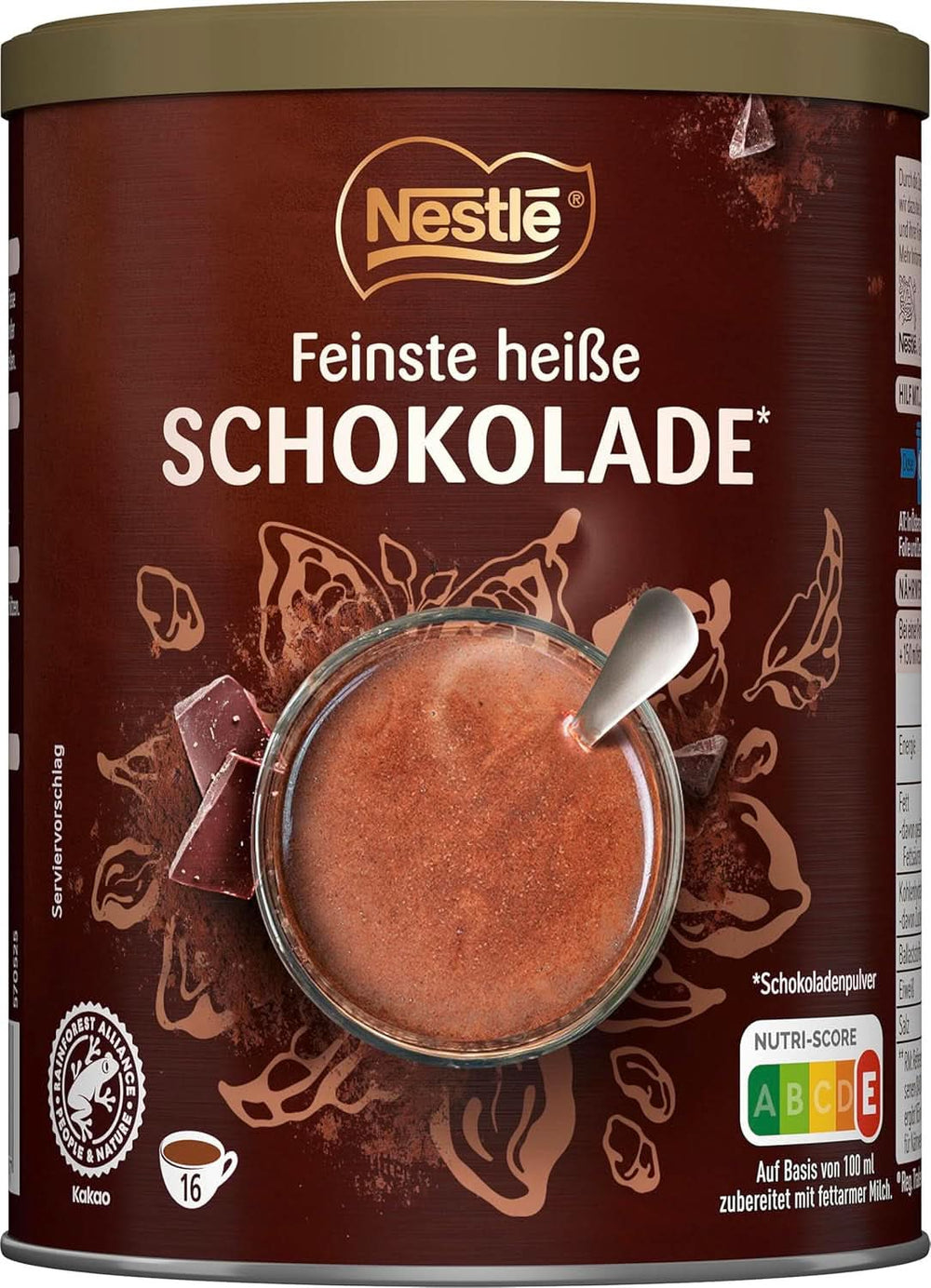 Chocolat chaud Nestlé Finest, 1 paquet (1 X 250G) Cacao et chocolat chaud Naty Shop 250 grammes de chocolat