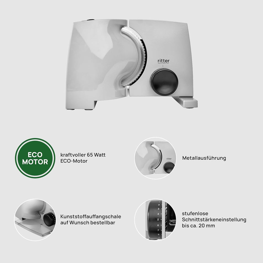 Trancheuse électrique universelle Ritter Nova 1 Rasnite et Trancheuses Naty Shop