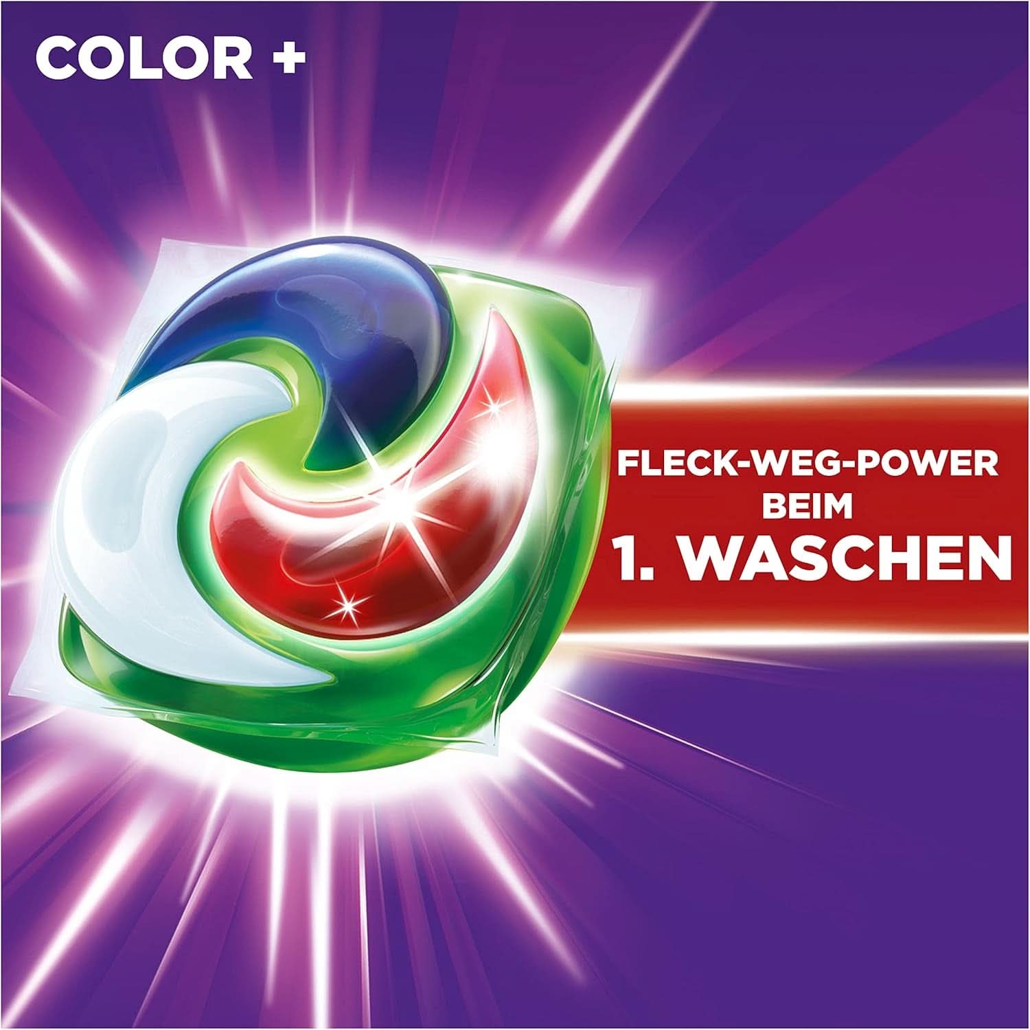 Ariel Allin1 PODS, capsules de lessive liquide Color+ 53 lavages, excellente élimination des taches dès le premier lavage Détergents Rufe Naty Shop