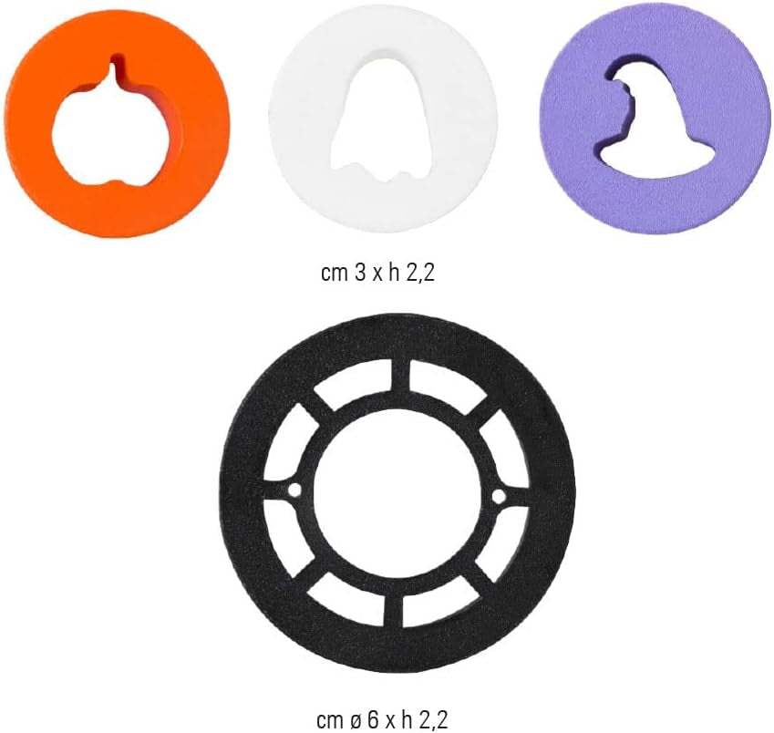 0255043 Jeu d'emporte-pièces, 4 pièces, violet