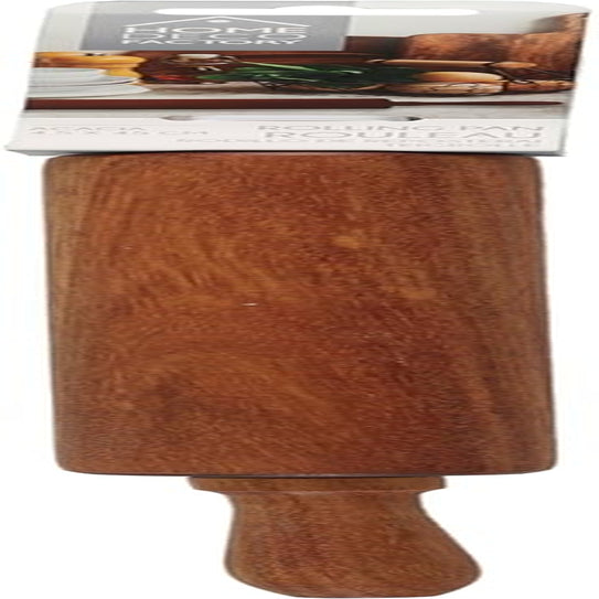 HOME DECO FACTORY, KA0418, Rouleau à Pâtisserie en Acacia, Ustensile de Cuisine élégant et Durable, idéal pour étaler les Fond de Tarte, Biscuits et Pizza, Finition Marron, Taille Standard