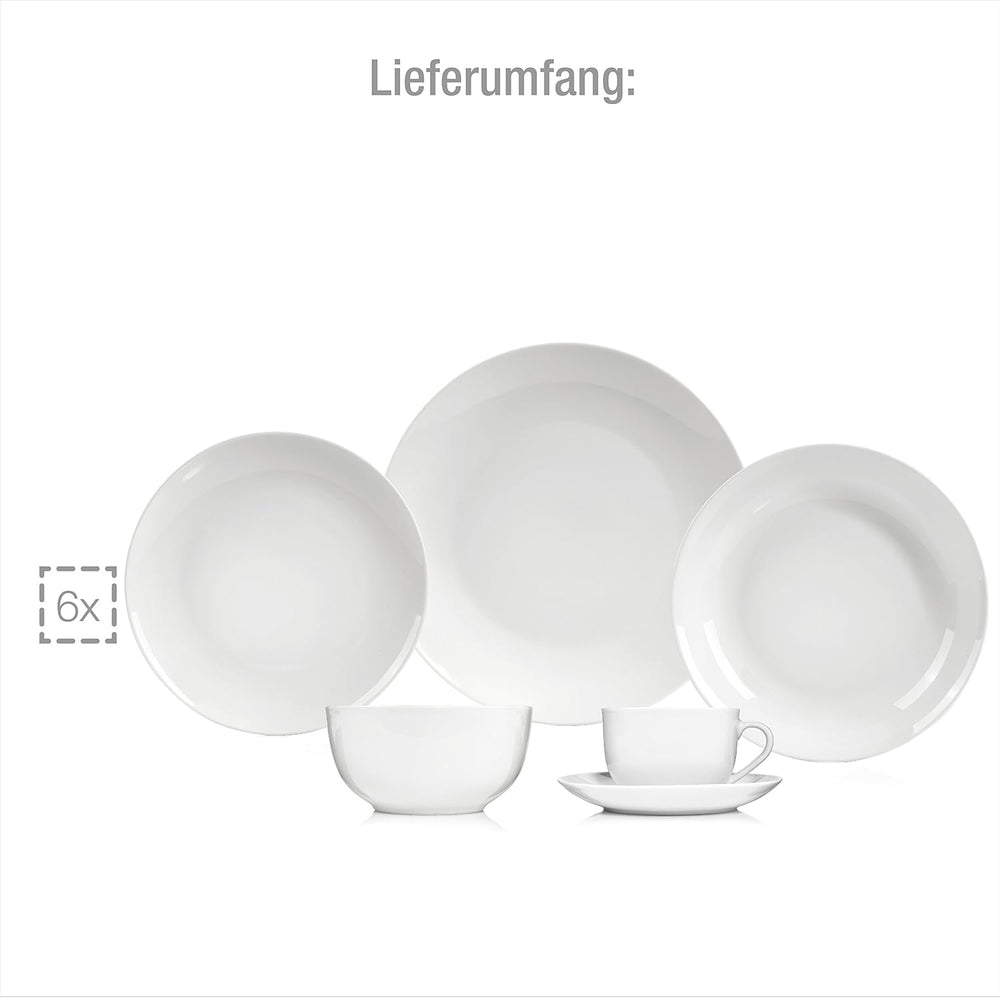 Service de table SÄNGER New Port, 36 pièces, pour 6 personnes | LA COLLECTION PREMIUM