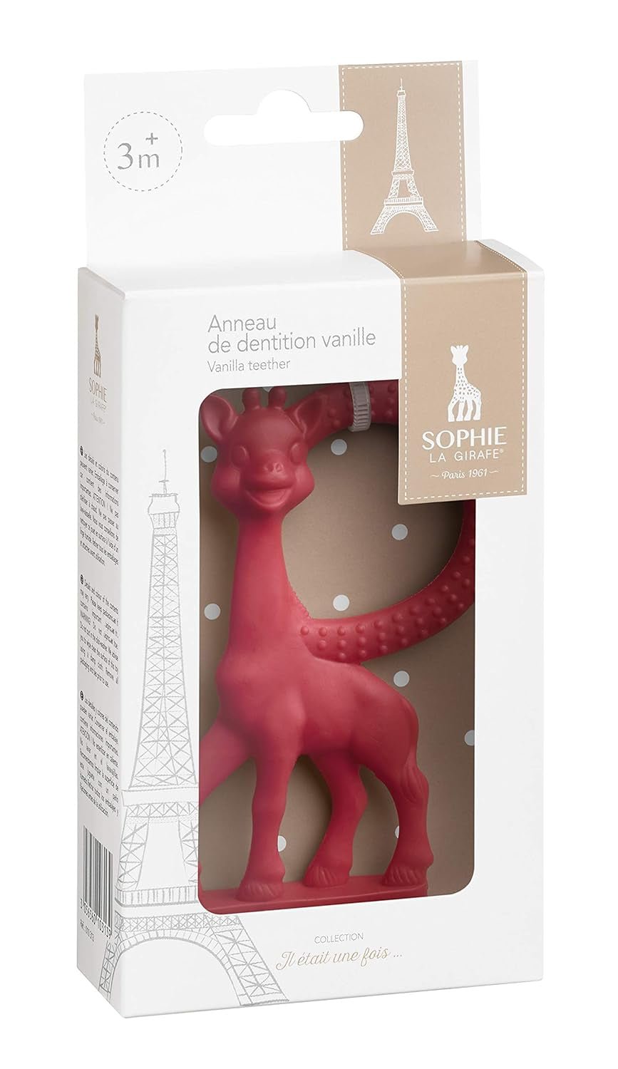 Sophie la girafe – Once Upon a Time – Anneau de dentition vanille (couleur aléatoire)