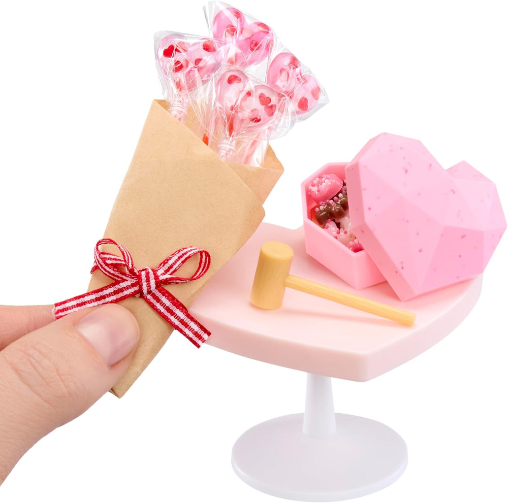 MGA Miniverse - Make It Mini with Love - Mini objets de collection, kit de bricolage en résine, série Saint-Valentin, répliques alimentaires, non comestibles - pour collectionneurs et enfants à partir de 8 ans
