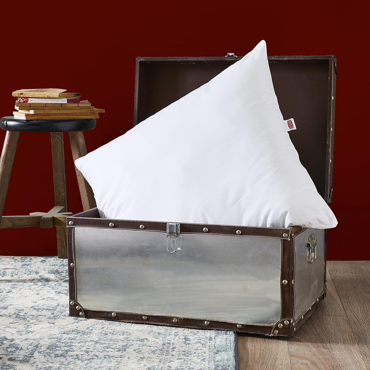 Oreiller anti-acariens et punaises de lit 60 X 60 cm, confort moyen, oreiller Multi Protect, douceur et protection, lavable en machine à 40 °C Oreillers standards Naty Shop