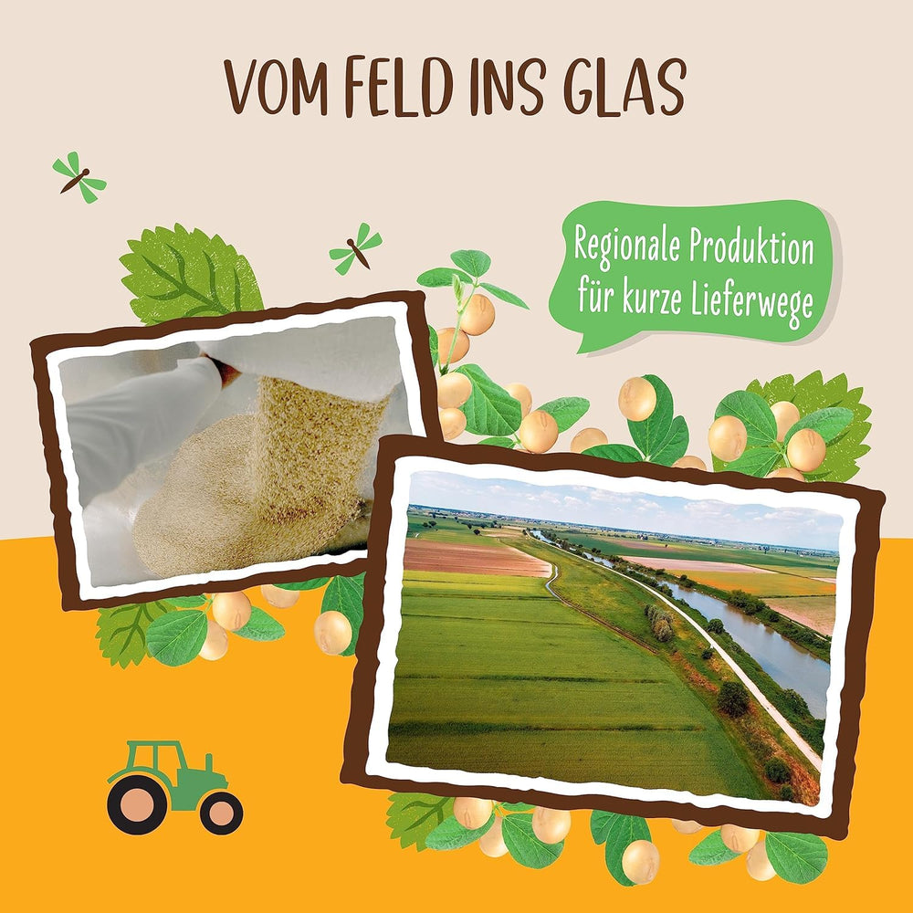 Allos Bio Sojadrink sans Zucker | Alternative alimentaire au soja | Boisson au soja | Boire à la base de Pflanzen | Boisson végétalienne | sans aucun doute Zucker | végétalien | sans lactose | 1 litre (6 pièces)