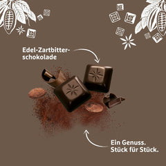 Chocolat noir Schogetten (50% de cacao), 100 g