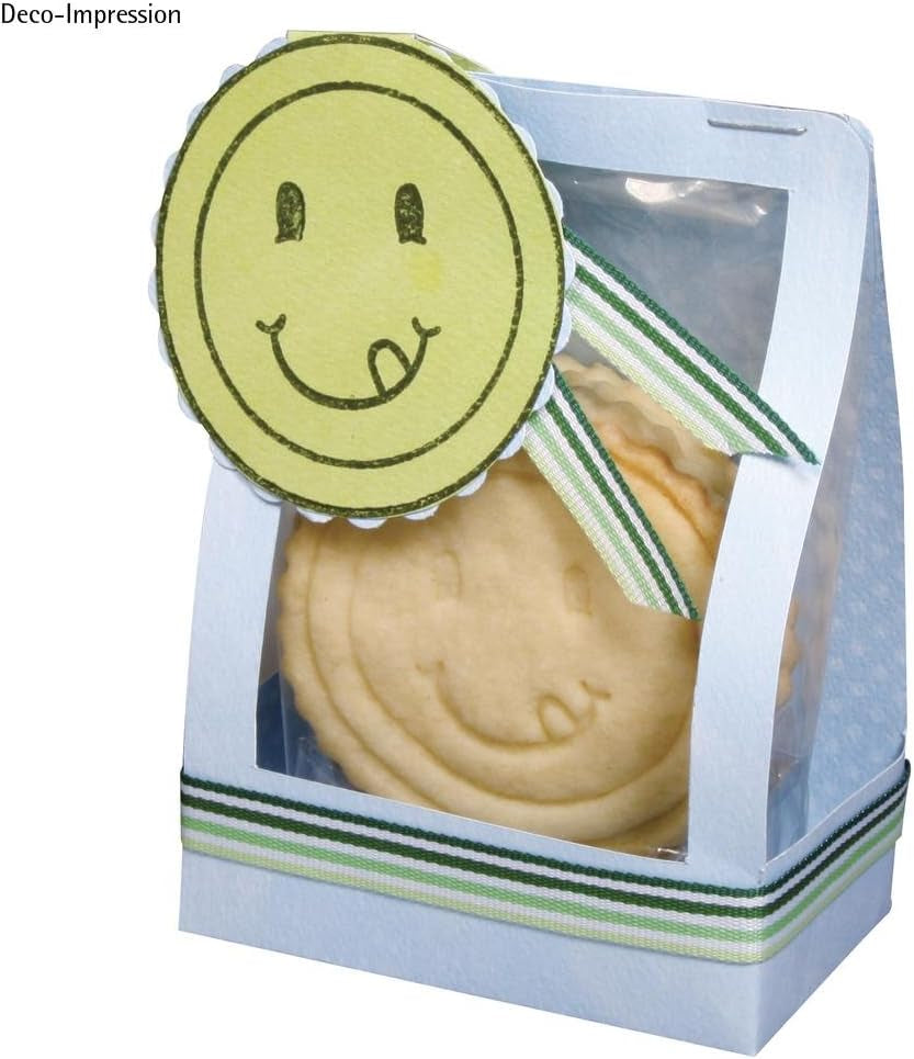 Rayher 28858000 Jeu de tampons à biscuits, 8 pièces, boîte 1 jeu