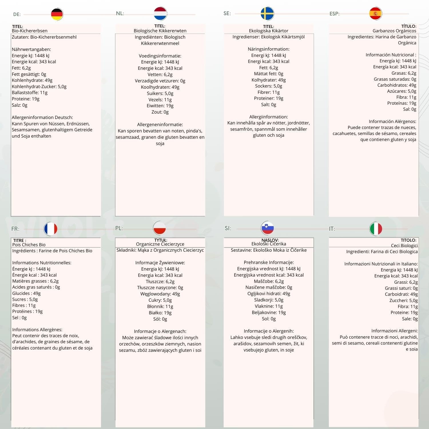 Pois chiches biologiques Wholefood Earth 3 kg | Sans OGM | Végétalien | Riche en fibres | Riche en protéines | Certifié biologique