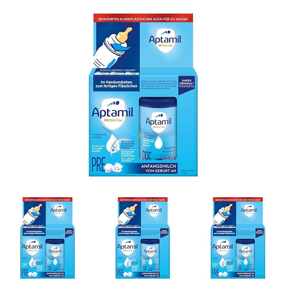 Aptamil Pronutra-ADVANCE PRE, buvable, 4x2x90ml (Packung mit 4)