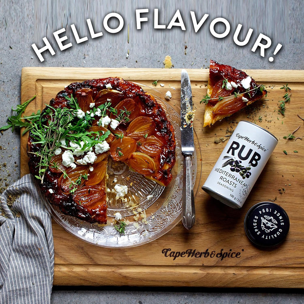 - Frotter les rôtis méditerranéens 100g