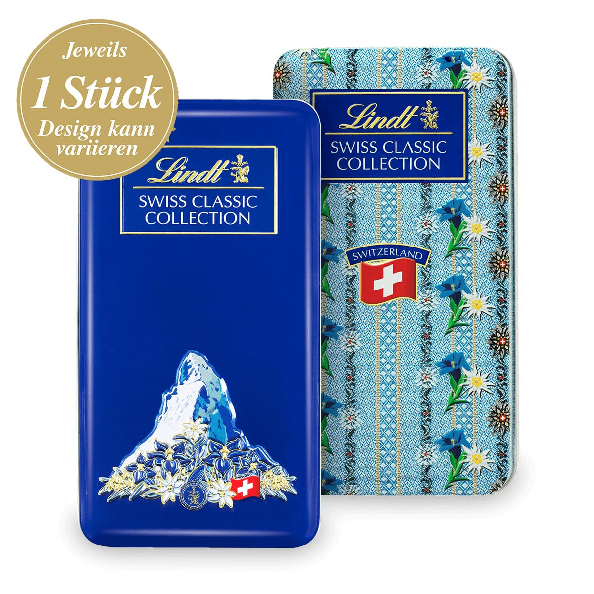 Boîte de chocolats Lindt Swiss Classic Collection | Tablettes de chocolat au lait | Mini-barres de chocolat | 185g | Cadeau chocolat