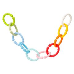 Fehn 10 set d'anneaux de fixation - crochets de fixation pour siège auto, parc et berceau - anneaux de fixation pour chaîne de poussette pour la maison et les déplacements - Anneaux en C pour bébés et tout-petits à partir de 0 mois Jouets Bebe Naty Shop Lot de 10 anneaux en C