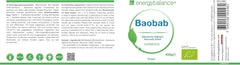 Poudre bio de Baobab - vitamine C, calcium, magnésium, potassium, 400 grammes Arômes Naty Shop