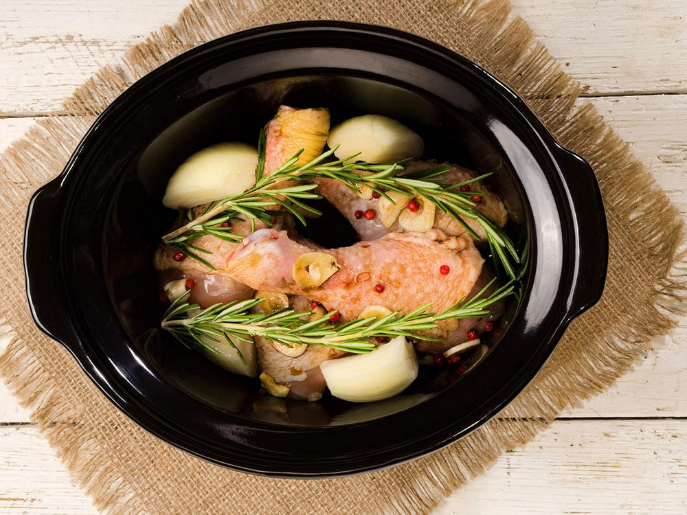 Mijoteuse Beper BC.510, 280 W, 4,5 litres, verre céramique, noir et acier Mijoteuse Naty Shop