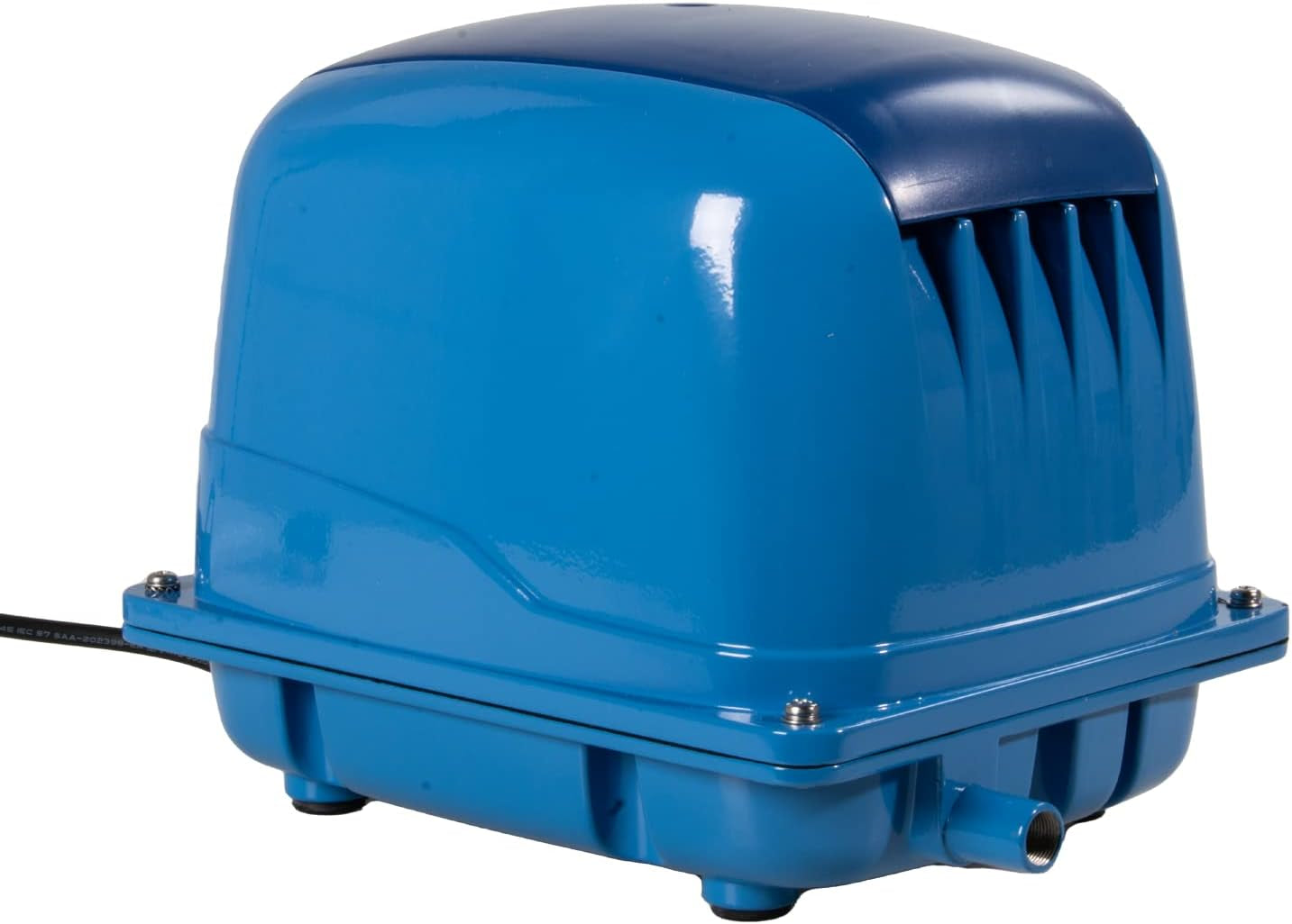 Pompe à air AquaForte AP-35 20 watts pression maximale 2,8 m convient aux piscines et étangs jusqu'à 18 m³ de poissons max. 15 000 litres, koi max. 7 500 litres, 2,7 kg, sortie 16,5 mm