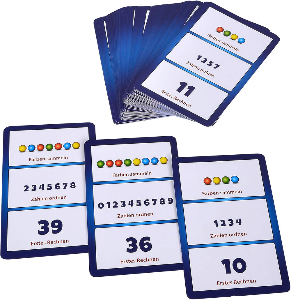 Noris 606064480 Kugelblitz, le jeu d'action ultra-rapide avec effet d'apprentissage dans diverses variantes de jeu, à partir de 4 ans