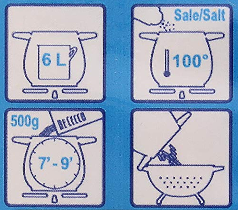 Spaghettini Pâtes à la Semola di Grano Duro, 500g