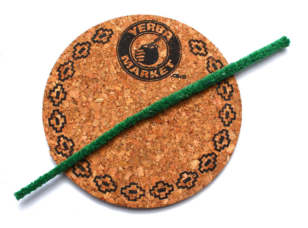 Set de ceai Yerba Mate pentru două persoane 150G | Ceai Mate cu guarana și fructe | Ceai Yerba Mate cu frunze libere | Ceașcă de ceramică Mate neagră 350 ml | Paie de oțel Bombilla Liza 19 cm