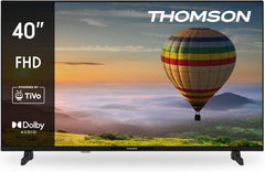 Televizor inteligent THOMSON FHD de 40 de inci (100 cm), Wi-Fi, control vocal, HDR10, Dolby Audio, tuner triplu (cablu/satelit/antenă), HDMI, USB, 1 GB RAM, 4 GB Flash – 40FT2S35