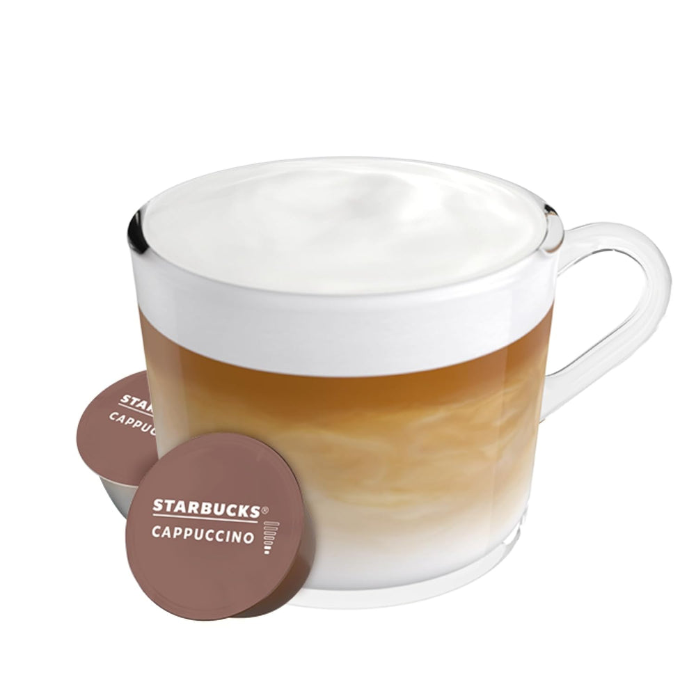 STARBUCKS Cappuccino de Nescafé Dolce Gusto Kaffeekapseln 6 x 12 (72 Kapseln)