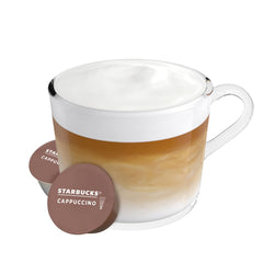 STARBUCKS Cappuccino de Nescafé Dolce Gusto Kaffeekapseln 6 x 12 (72 Kapseln)