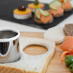 Lurch 10560 Ensemble de 6 emporte-pièces pour coupe, drapage et portions en acier inoxydable