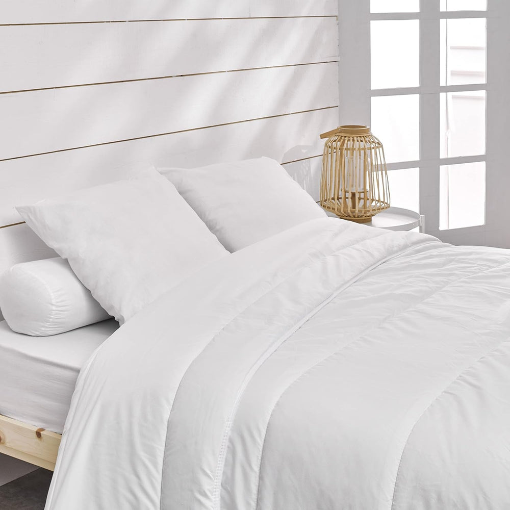 Bleu Câlin Couette été légère 140X200Cm lit simple Traitement anti-acariens Sanitized Couettes et couettes Naty Shop