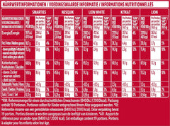 Nestlé Mini Mix Barres de chocolat, cinq saveurs délicieuses, 19 barres, paquet de 2 (1 x 321 g)