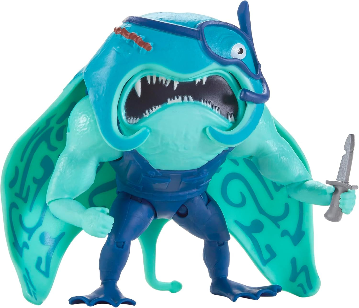 TEENAGE MUTANT NINJA Turtles - Figura de bază Ray Fillet Action figures Naty Shop