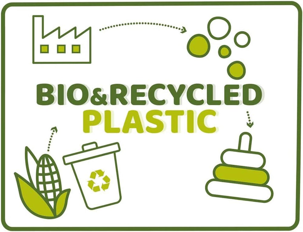 Chicco 2 In 1 Baby's First Creative Ball - Eco+ 12-36 luni Jucarii Bebe Naty Shop