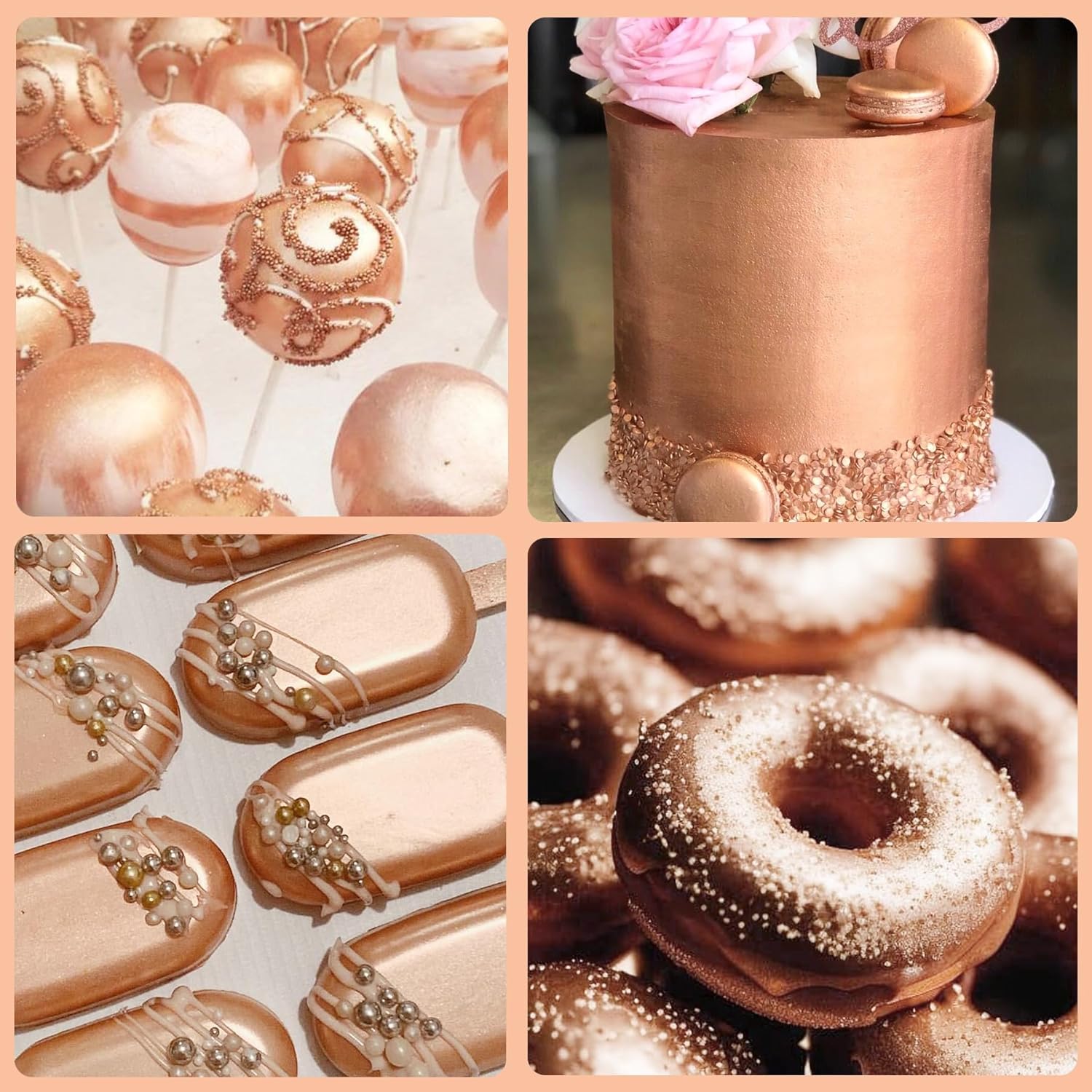 Glitter comestibil, praf, diverse culori, 30 grame Naty Shop