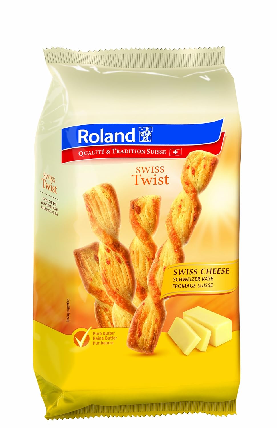 Fromage suisse Roland Swiss Twist - Avec du vrai beurre