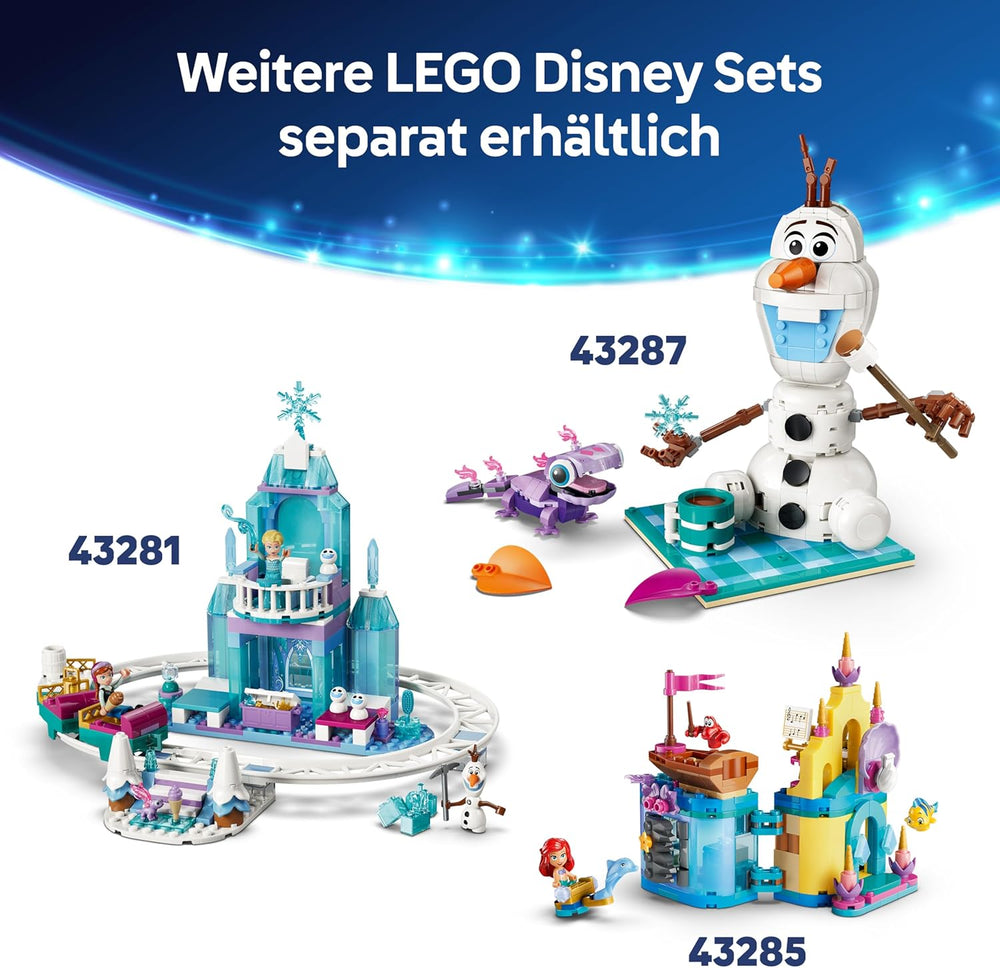 LEGO ǀ Disney Aristochats : Bezaubernde Marie - Spielzeug Katzenfigur mit Zubehör - inkl. Boucle textile - Décoration DIY pour enfants - Passe pour les filles à partir de 7 ans et leurs fans - 43286