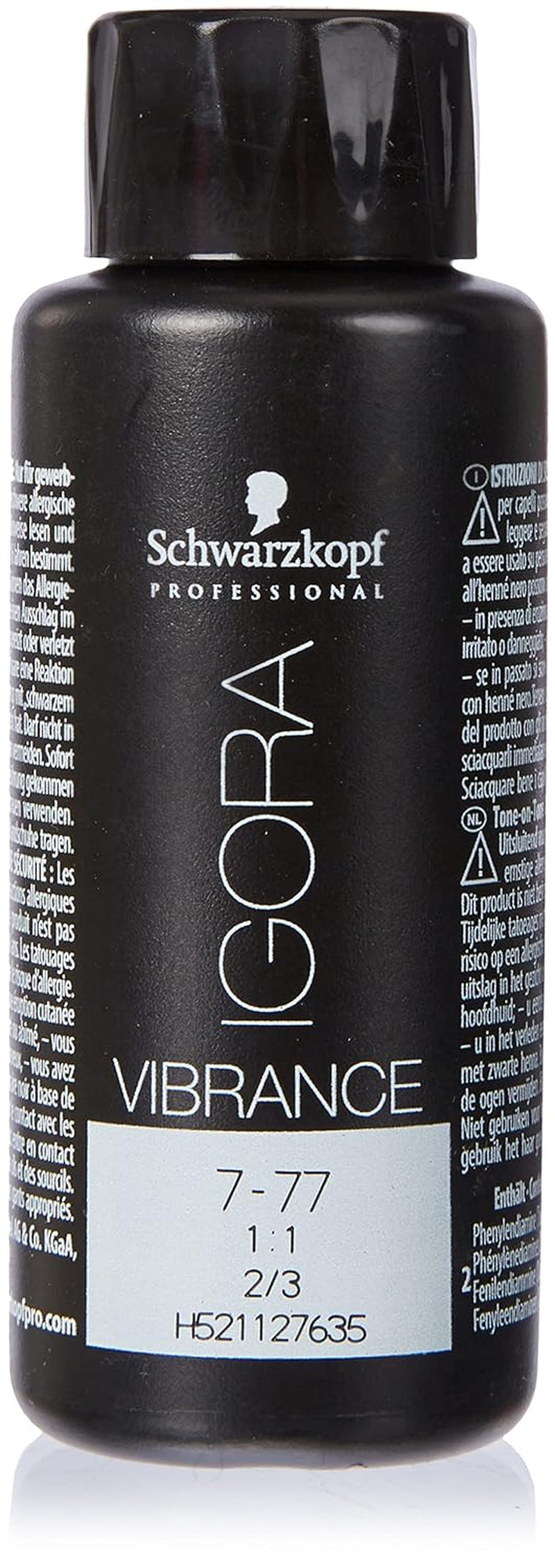 Schwarzkopf Igora Royal Premium Colorant pentru păr 60 g Vopsea pentru par Naty Shop 7-77 Blond mediu cupru extra 60 Ml (1 pachet)