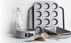 Plaque de cuisson à muffins Kitchencraft, couvercle antiadhésif, peut contenir 12 muffins, moules et plateaux de cuisson 35 cm x 27 cm Naty Shop