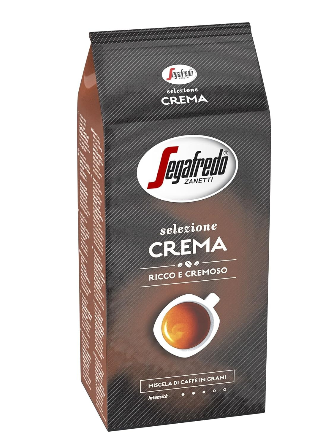 Segafredo Zanetti Selezione Haricots à la crème, paquet de 6 (1 x 1 kg)